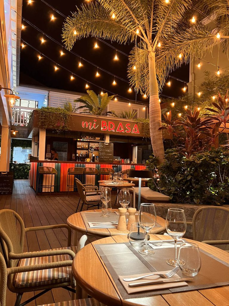 Progettazione degli spazi del ristorante Mi Brasa
